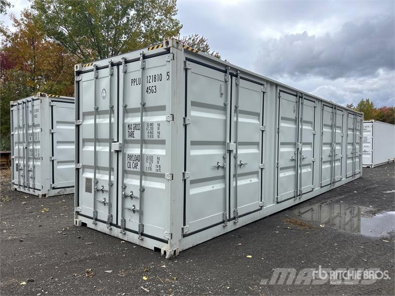 40 ft High Cube Multi-Door Storage Container Raktárkonténerek