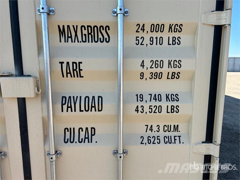  40 ft High Cube Multi-Door Storage Container Contenedores de almacenamiento