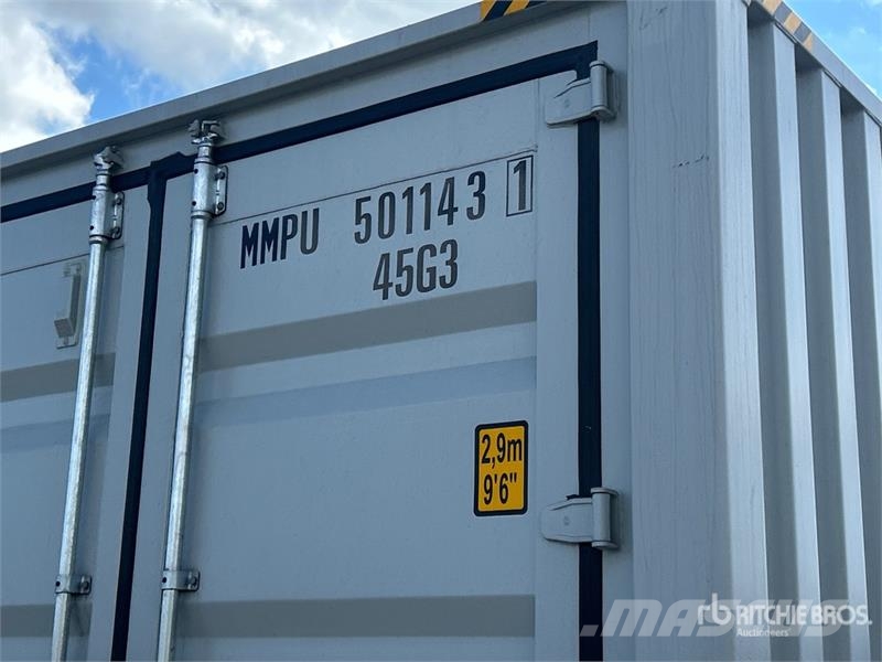 40 ft High Cube Multi-Door Storage Container Varastokontit