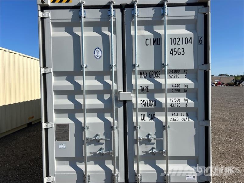 40 ft High Cube Multi-Door Storage Container Varastokontit
