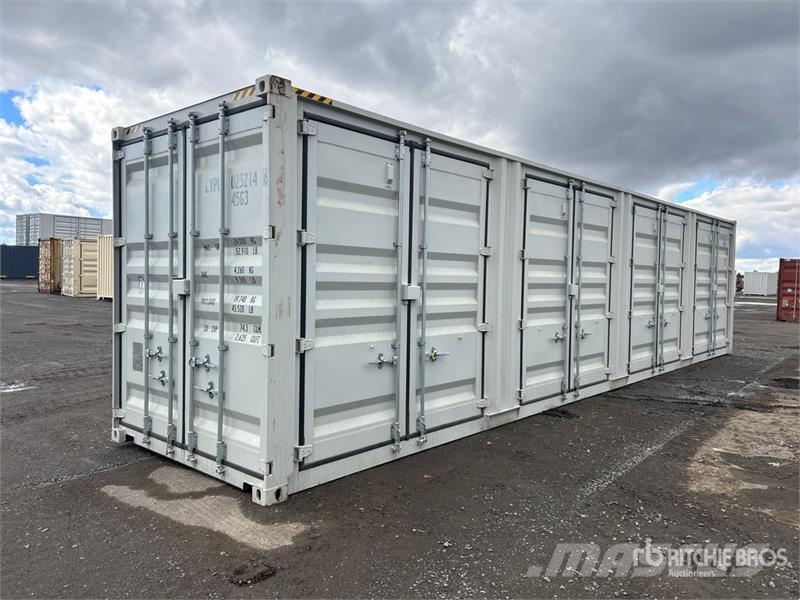  40 ft High Cube Multi-Door Storage Container Lagerbehälter