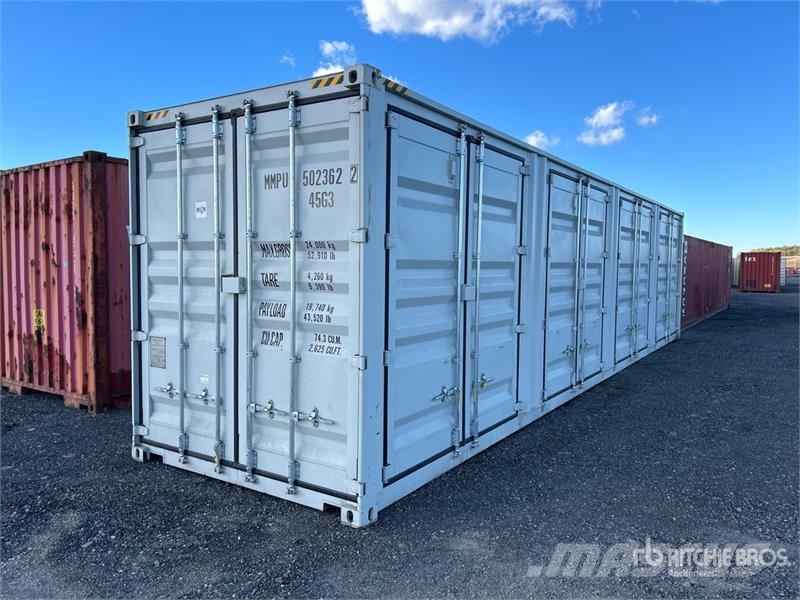40 ft High Cube Multi-Door Storage Container Lagerbehälter