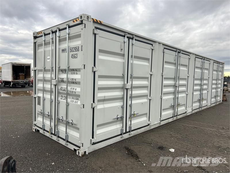  40 ft High Cube Multi-Door Storage Container Lagerbehälter