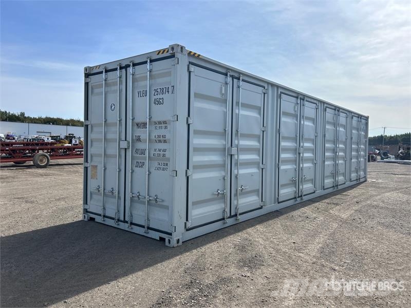  40 ft High Cube Multi-Door Storage Container Lagercontainere