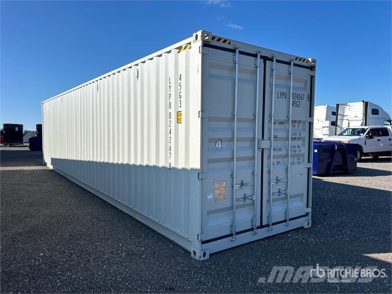 40 ft High Cube Multi-Door Storage Container Contenedores de almacenamiento