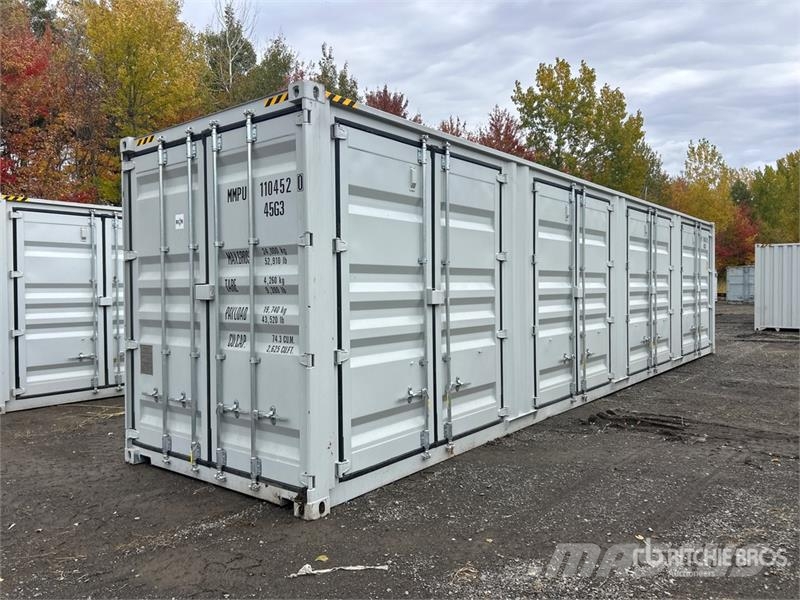 40 ft High Cube Multi-Door Storage Container Raktárkonténerek