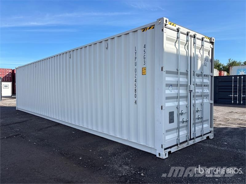 40 ft High Cube Multi-Door Storage Container Varastokontit