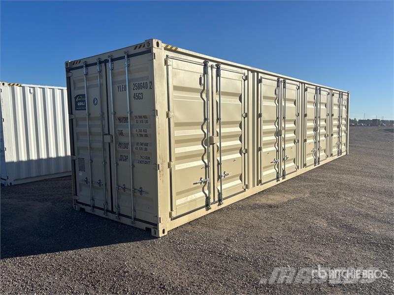  40 ft High Cube Multi-Door Open-Sided Storage Cont حاويات تخزين