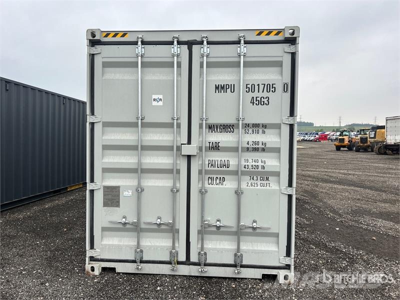 40 ft High Cube Multi-Door Storage Container Varastokontit