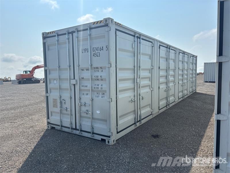 40 ft High Cube Multi-Door Storage Container Varastokontit