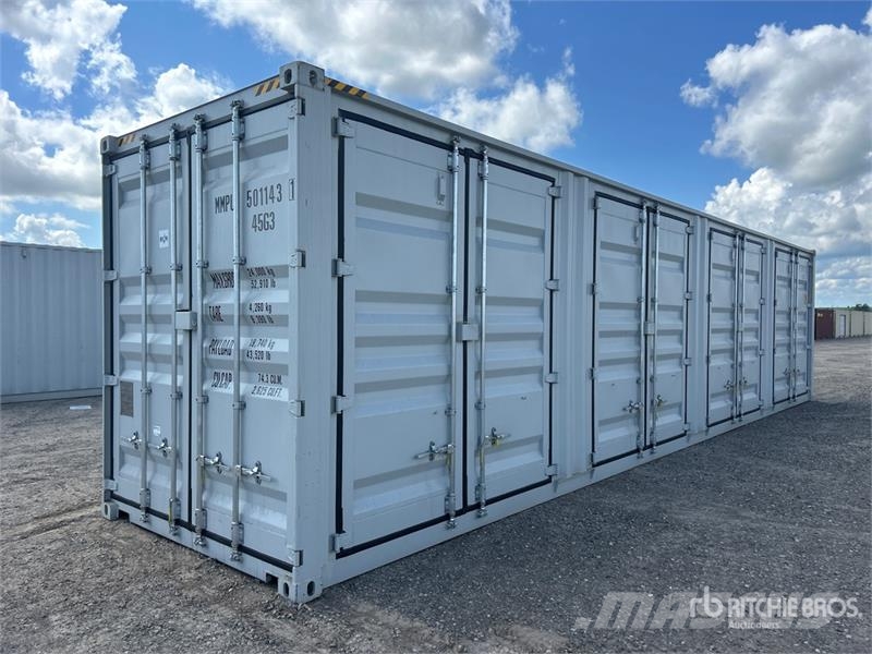 40 ft High Cube Multi-Door Storage Container Varastokontit