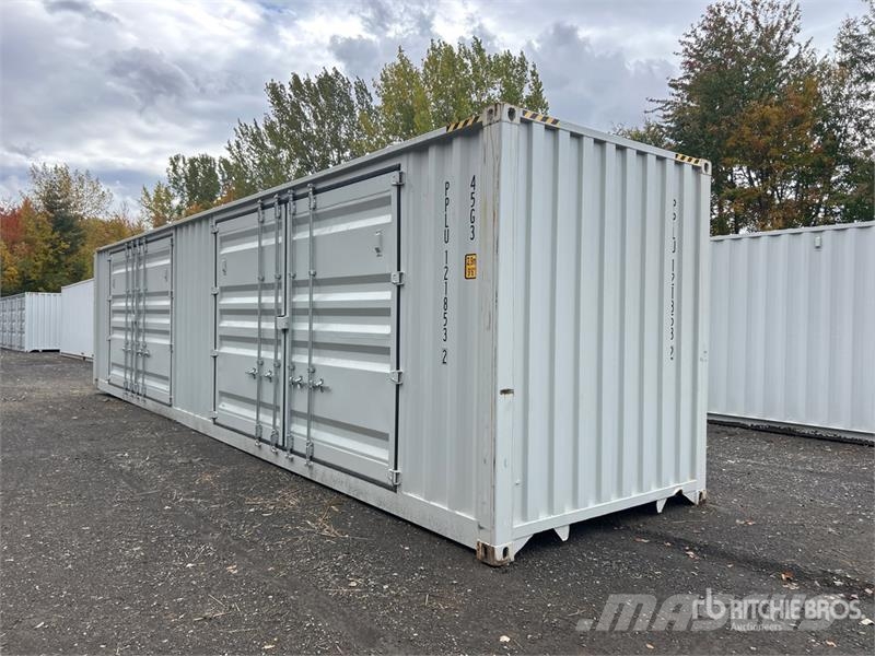 40 ft High Cube Multi-Door Storage Container Raktárkonténerek