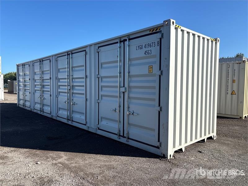  40 ft High Cube Multi-Door Storage Container Varastokontit