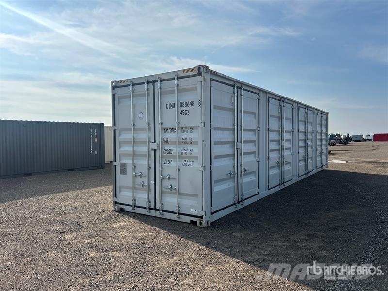  40 ft High Cube Multi-Door Storage Container Varastokontit