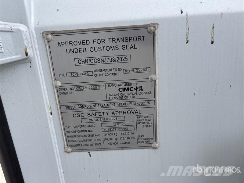 40 ft High Cube Multi-Door Storage Container Lagercontainere