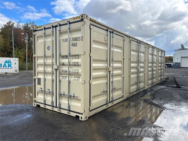  40 ft High Cube Multi-Door Storage Container Lagerbehälter
