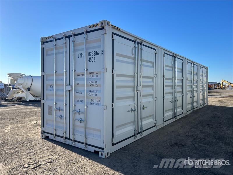 40 ft High Cube Multi-Door Storage Container Storage containers