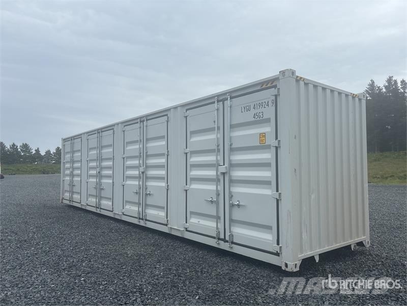 40 ft High Cube Multi-Door Storage Container Varastokontit