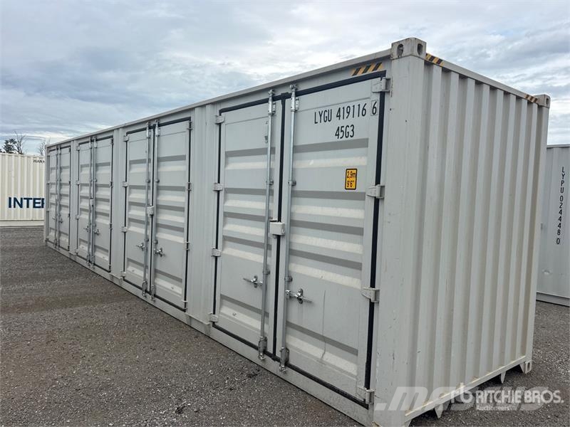 40 ft High Cube Multi-Door Storage Container Container αποθήκευσης