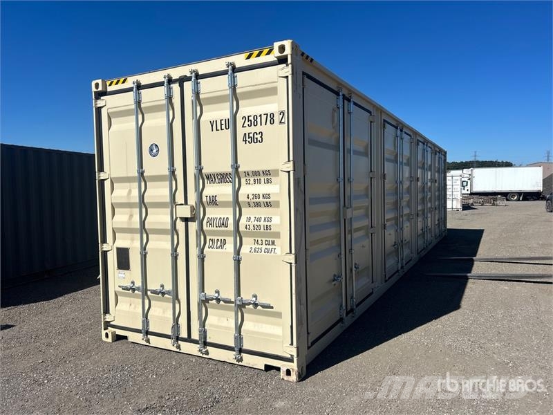 40 ft High Cube Multi-Door Storage Container Lagerbehälter