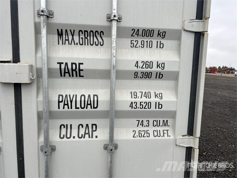40 ft High Cube Multi-Door Storage Container Kontenery magazynowe