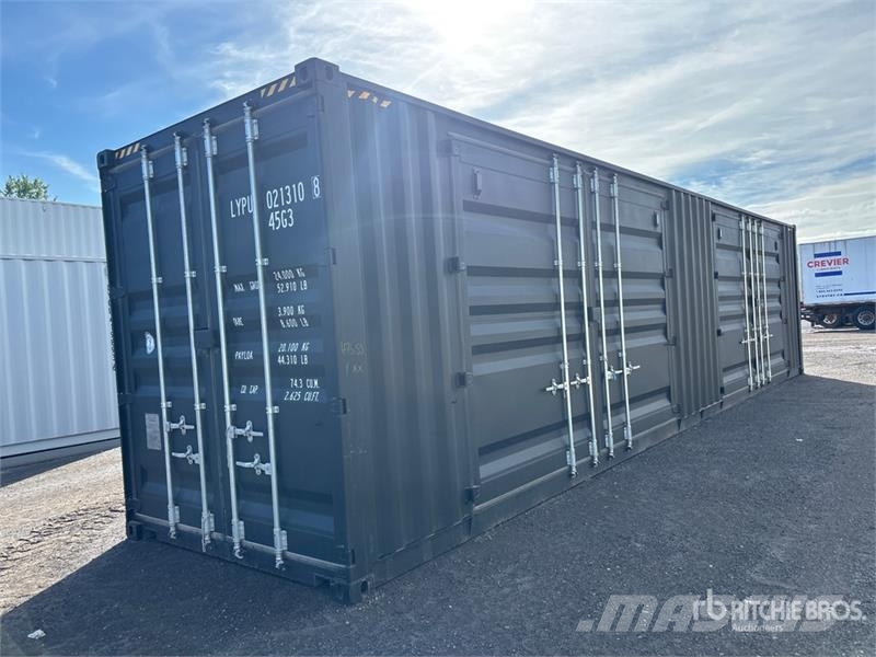 40 ft High Cube Multi-Door Storage Container Varastokontit