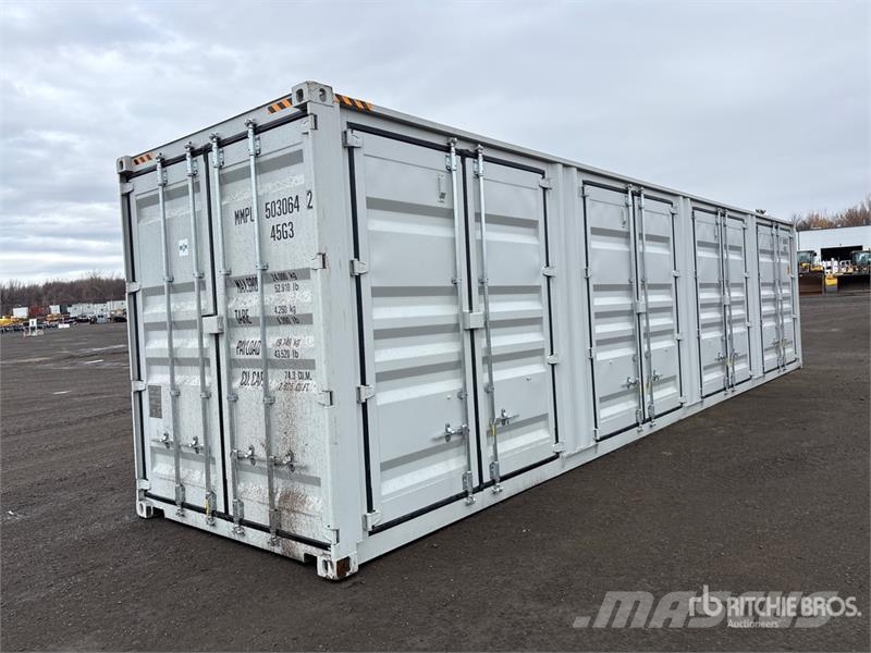 40 ft High Cube Multi-Door Storage Container Raktárkonténerek