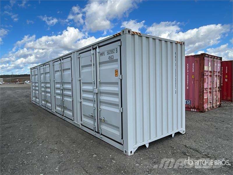 40 ft High Cube Multi-Door Storage Container (Unus Raktárkonténerek