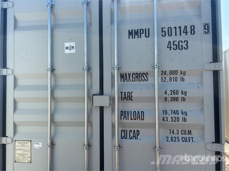 40 ft High Cube Multi-Door Storage Container Varastokontit