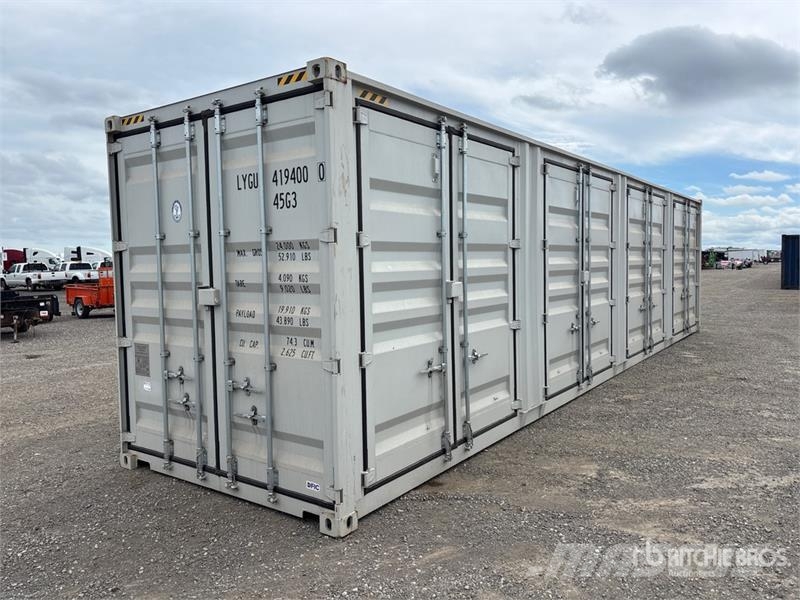 40 ft High Cube Multi-Door Storage Container Kontejnerji za skladiščenje
