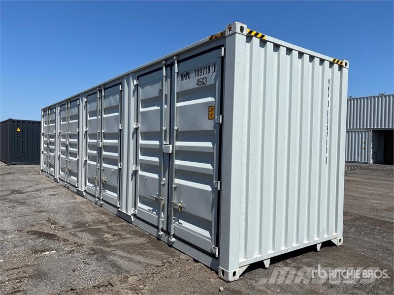 40 ft High Cube Multi-Door Storage Container Varastokontit