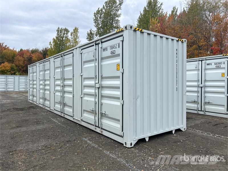40 ft High Cube Multi-Door Storage Container Raktárkonténerek