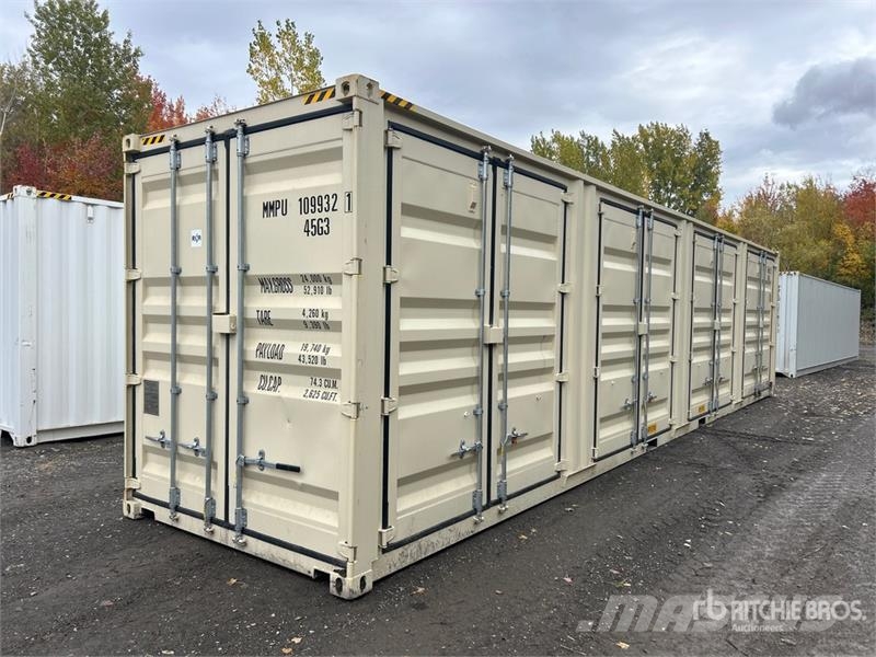 40 ft High Cube Multi-Door Storage Container Raktárkonténerek