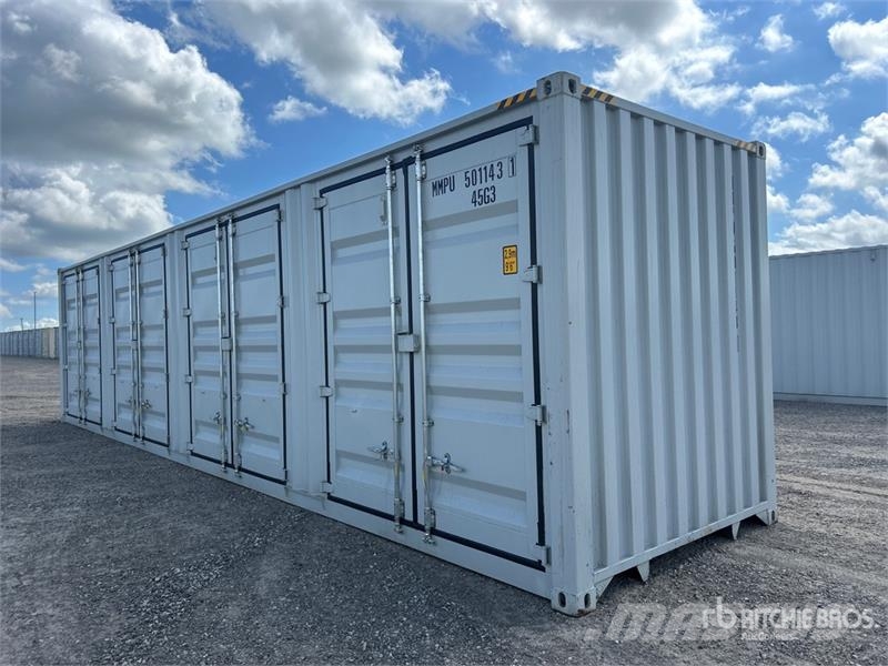 40 ft High Cube Multi-Door Storage Container Varastokontit