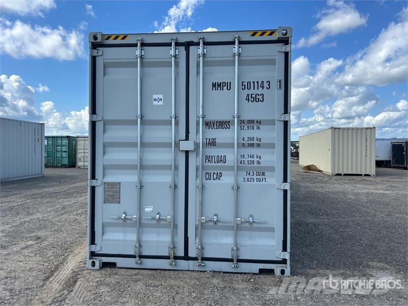 40 ft High Cube Multi-Door Storage Container Varastokontit