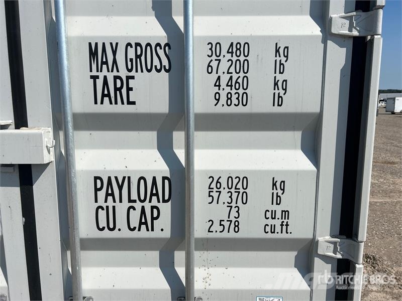 40 ft High Cube Multi-Door Storage Container Varastokontit