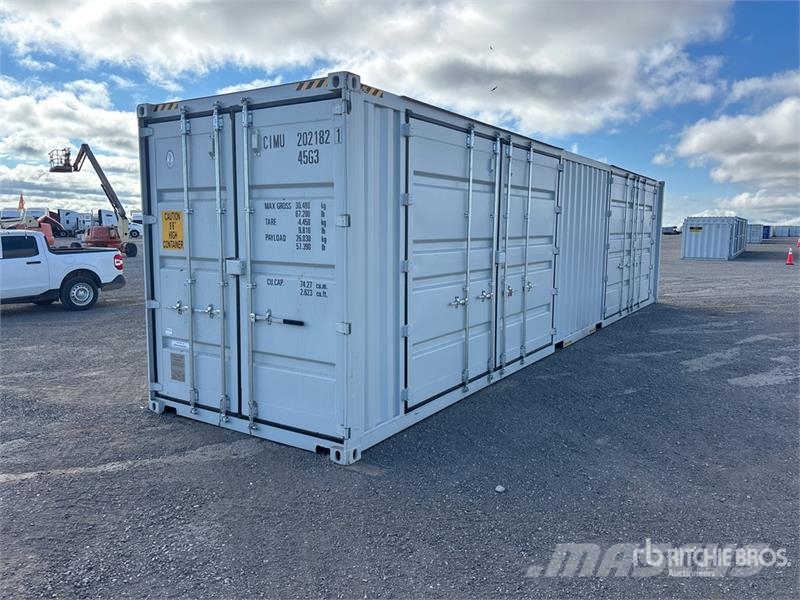  40 ft High Cube Multi-Door Storage Container Varastokontit