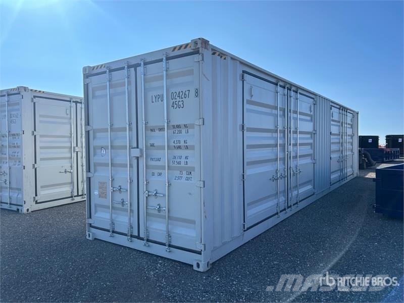 40 ft High Cube Multi-Door Storage Container Contenedores de almacenamiento