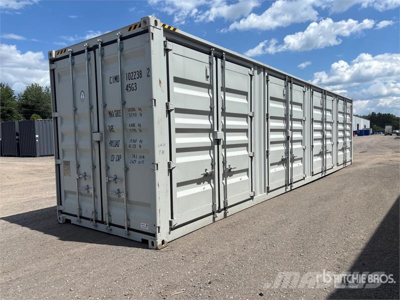 40 ft High Cube Multi-Door Storage Container Lagercontainere