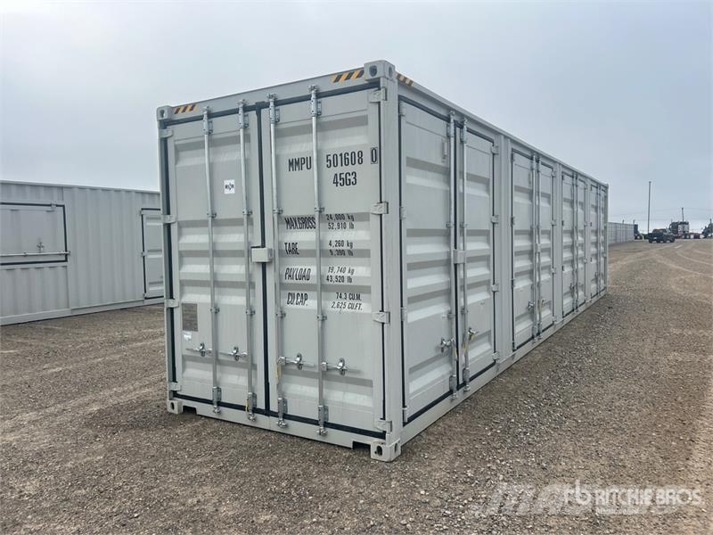 40 ft High Cube Multi-Door Storage Container Varastokontit