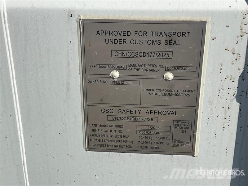 40 ft High Cube Multi-Door Storage Container Varastokontit