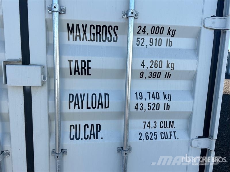40 ft High Cube Open-Sided Storage Container (Unus Soojakud
