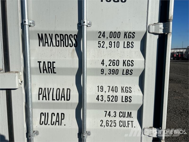 40 ft High Cube Open-Sided Storage Container (Unus Soojakud