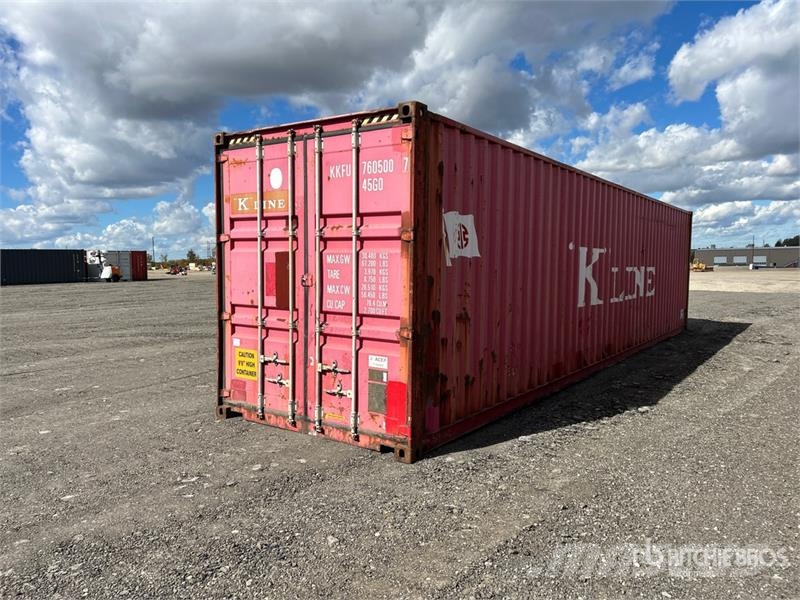 40 ft High Cube Storage Container Raktárkonténerek