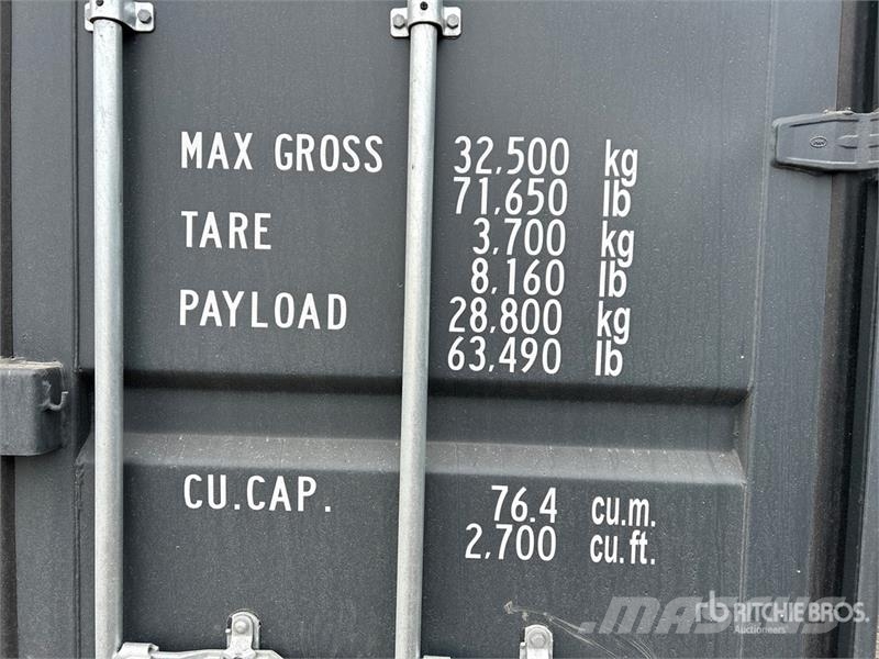 40 ft High Cube Storage Container Контейнери для зберігання