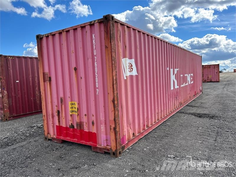 40 ft High Cube Storage Container Raktárkonténerek