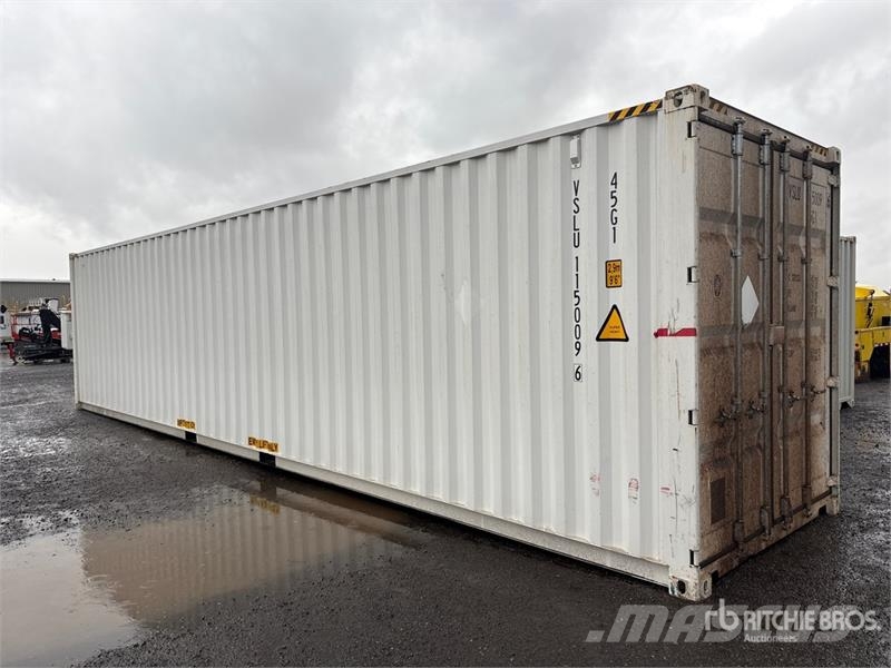 40 ft High Cube Storage Container Uzglabāšanas konteineri