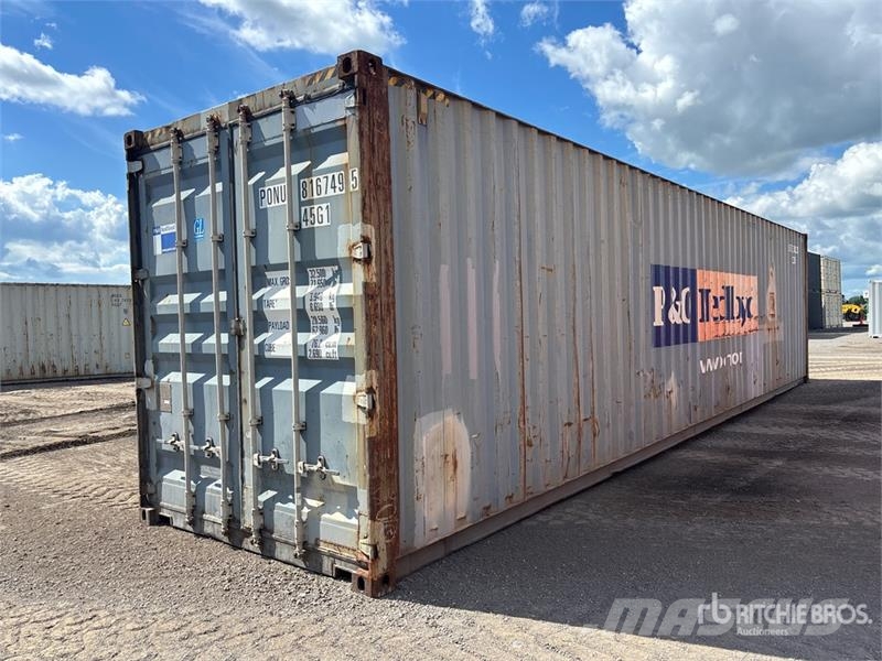 40 ft High Cube Storage Container Varastokontit