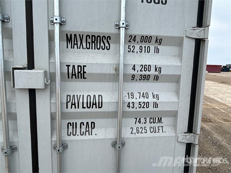 40 ft High Cube Storage Container Varastokontit