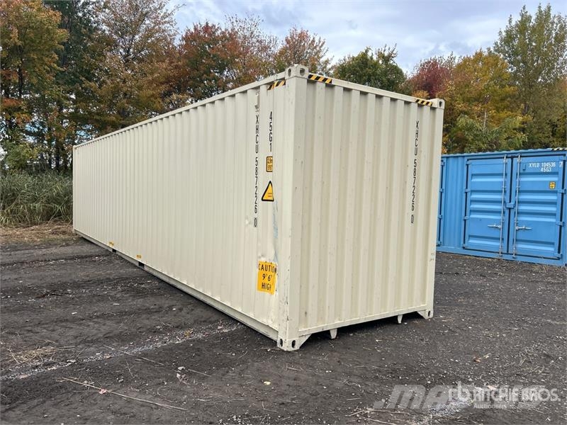 40 ft High Cube Storage Container Raktárkonténerek